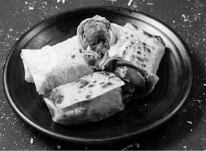 Mushroom Tikka Roll