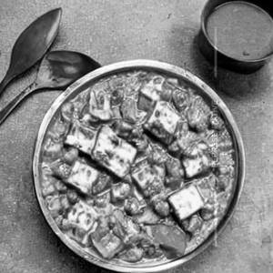 Matar Paneer (full Plate)