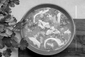 Chicken Lemon Coriander Soup