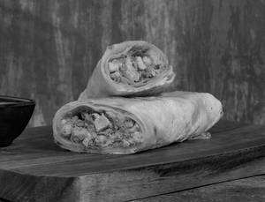 Chicken Paratha Tikka Roll