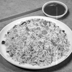 Hot Garlic Fried Rice