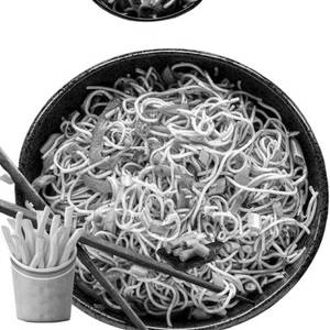 Veg Hakka Noodles