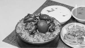 Mushroom Biriyani