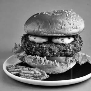 Veg Stuffed Burger