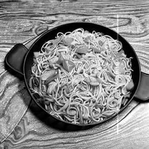 Mix Noodles Garlic