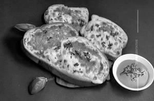 Open Italian Cheese Toast
