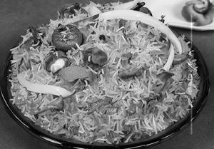 Mushroom Biryani