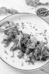 Cottage Cheese And Crackling Spinach
