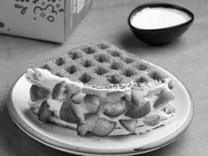 Gulab Jamun Waffle