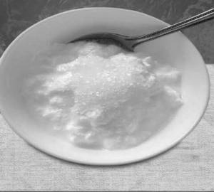 Curd With Sugar