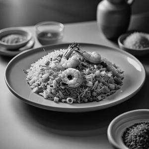 Prawn Schezwan Fried Rice
