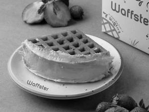 Strawberry Cream Cheese Waffle