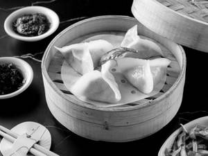 Basil Flavoured Chicken Dumplings
