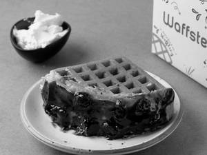 Blueberry Cream Cheese Waffle