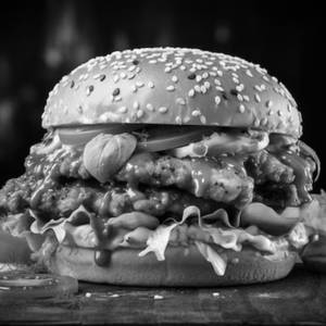 Bhukkad Bro Chicken Burger