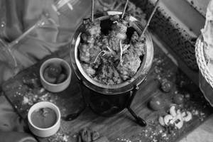 Kathi Kabad With 2 Rumali Roti