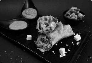 Chatpata Paneer Wrap