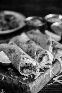 Butter Chicken Roll