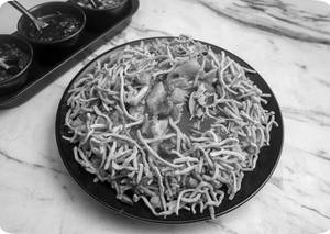 Triple Fried Rice (with Gravy)