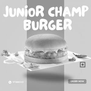 Veg Junior Champ Burger
