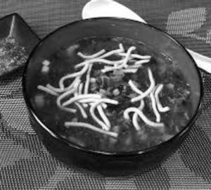 Schezwan hot & sour soup [mixed]