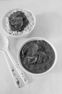 Palak Mushroom