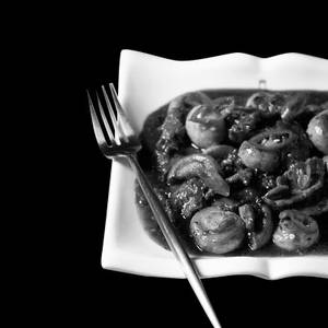 MUSHROOM IN BLACK BEAN SAUCE