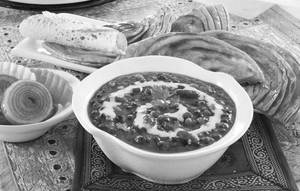 Dal makhani+ naan