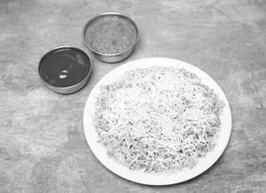 Cheese Rice Bhurji 2 Eggs
