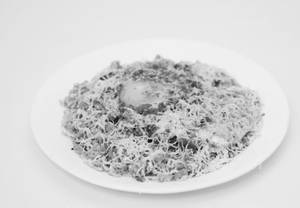 Cheese Rice Bhurji with Masala Fry 1 Egg [Half] 