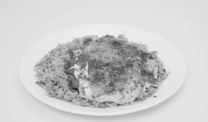 Rice Bhurji with Masala Fry 1 Egg [Half]   