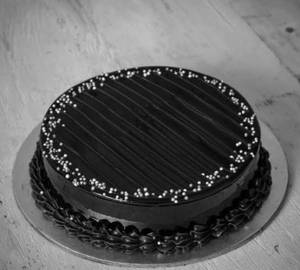 Chocolate truffle cake eggless