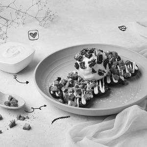 Triple Cookie Mini Pancake