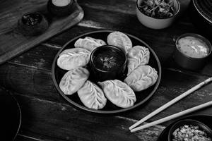 Cheese & Corn Steam Momo
