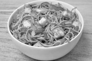 Veg paneer noodles