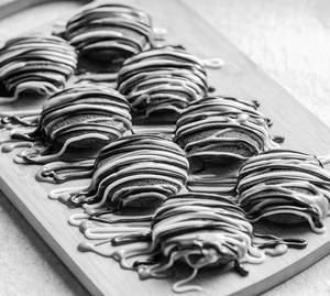 Triple Chocolate Mini Pancakes (8 Pieces)