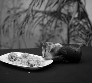 Bamboo Mutton Biryani