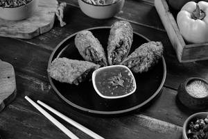 Kurkure Chicken Spring Roll