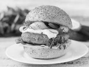 Chicken cheese burger