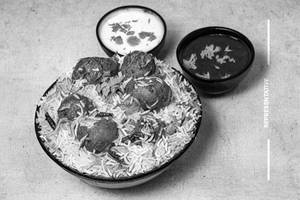 Egg Mughlai Biryani