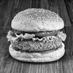 Crispy veg burger