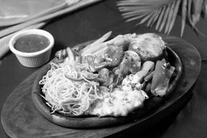 Grilled Prawn In Lemon Butter Sauce