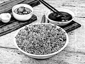Vegetable Triple Schezwan Fried Rice
