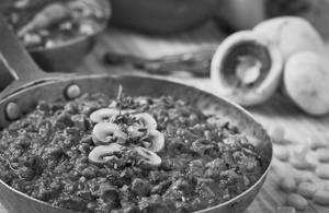 Mushroom Keema Masala