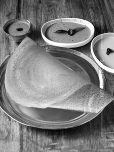 Ghee Rava Plain Dosa
