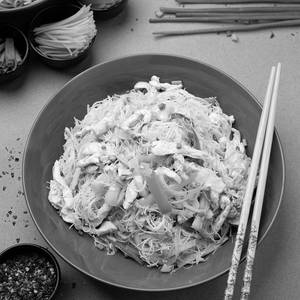 Singapore-style Chicken Noodles