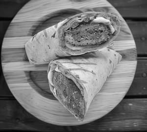 Chicken wrap and roll