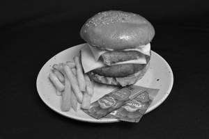 Dd's Sepcial All American Cheesy Veg Burger