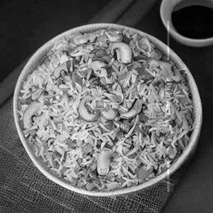Mushroom Fried Rice