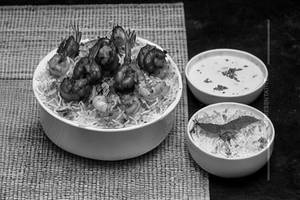 Prawns biryani